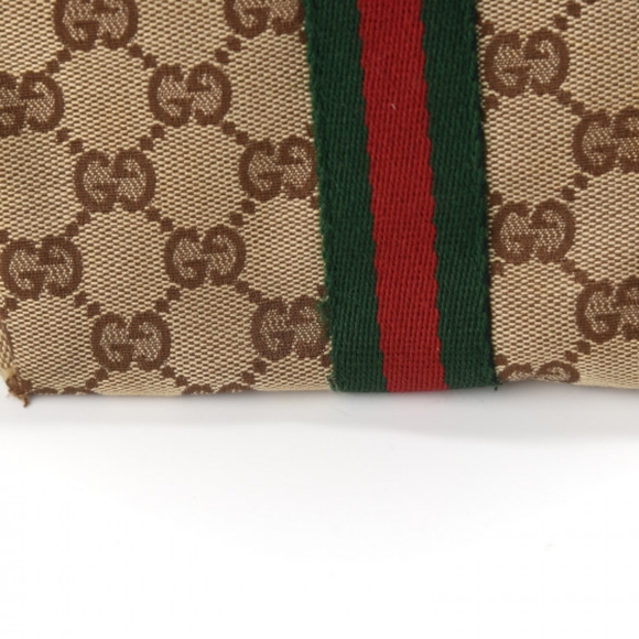 Gucci Jolicoeur Sherri Line GG Tote with bag and Shoe Charms - Picture 3 of 16